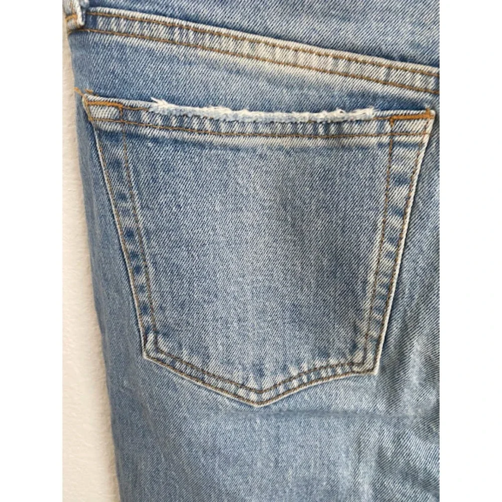 We The Free Ripped Distressed Raw Hem Denim Jeans 29